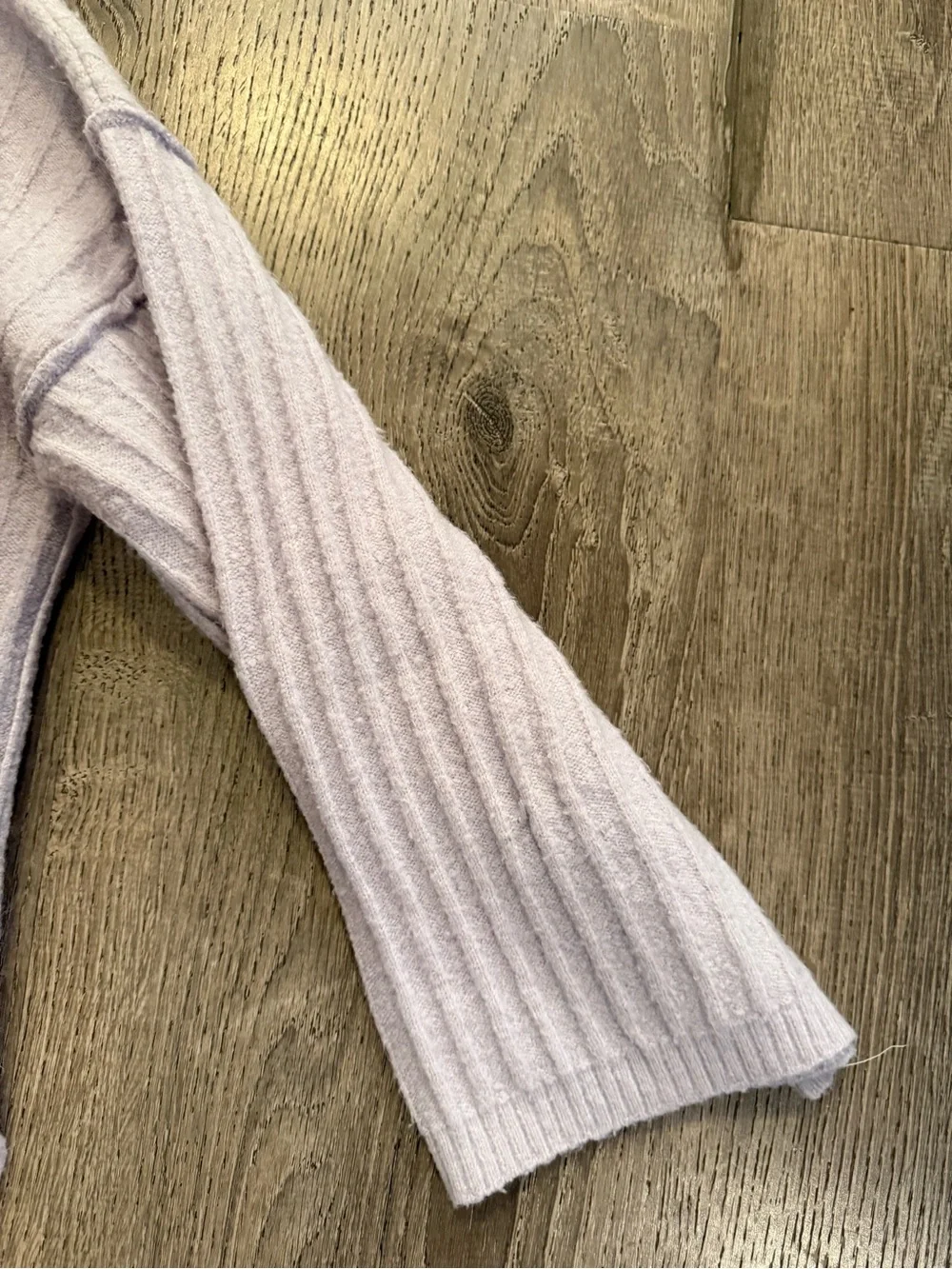 Free People Intimately Around the Clock Tunic Sweater Lavendar